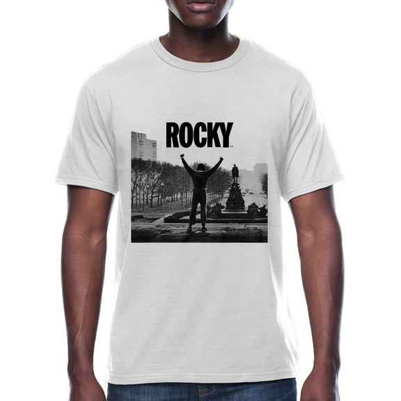 Rocky, Men's & Big Men's Graphic Crew Neck T-Shirt, Stairs, Sizes S-3XL