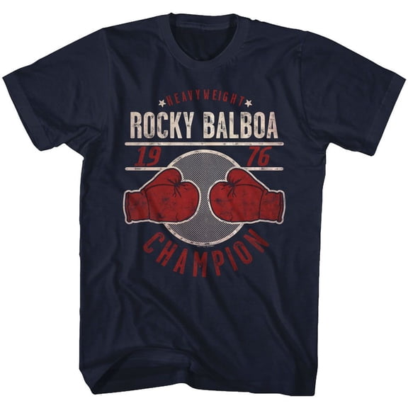 Rocky Champ76 Navy Adult T-Shirt 3Xlt
