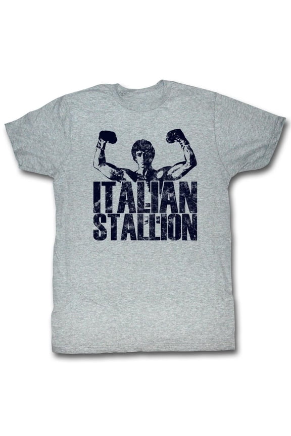 Rocky Classic Stallion Gray Heather T-Shirt