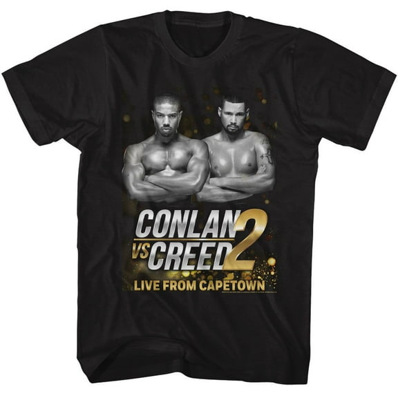 Rocky Conlan V Creed 2 Black Adult T-Shirt