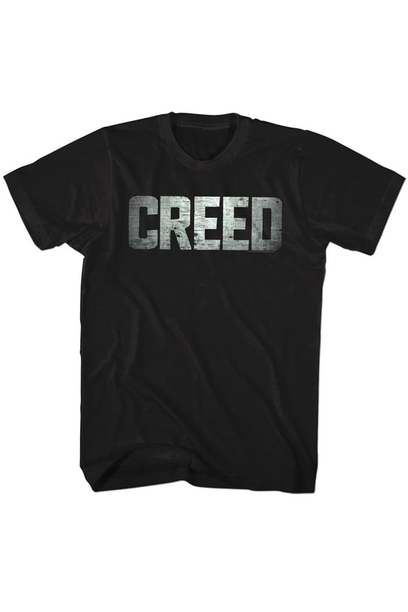Rocky Creed Logo Black T-Shirt