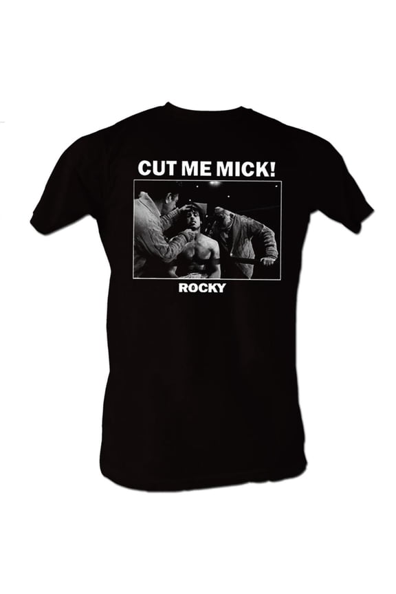 Rocky Cut Mick Black T-Shirt