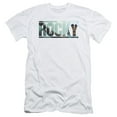 thumbnail image 1 of Rocky Cutout Logo Adult 30/1 T-Shirt White, 1 of 1