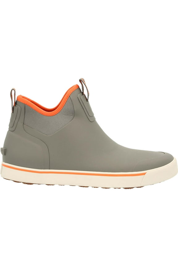 Dry-Strike Waterproof Gray & Orange Deck Boot