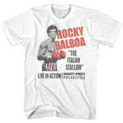 Rocky Duotone Rocky White T-Shirt