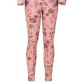 thumbnail image 1 of Rocky Fleece-Lined Bottoms Kids Base Layer Thermal Pants for Girls, Candy Design Small, 1 of 7