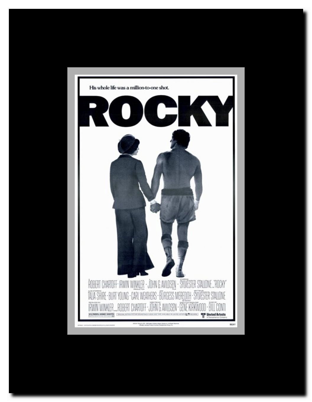 Rocky Framed Movie Poster