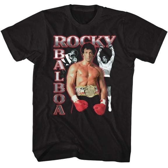 Rocky Glory Montage Men's T Shirt