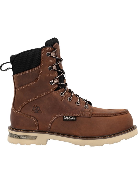 Grindstone XTR 8” Lace-Up Work Boot, Crazy Horse, Size 8(W)