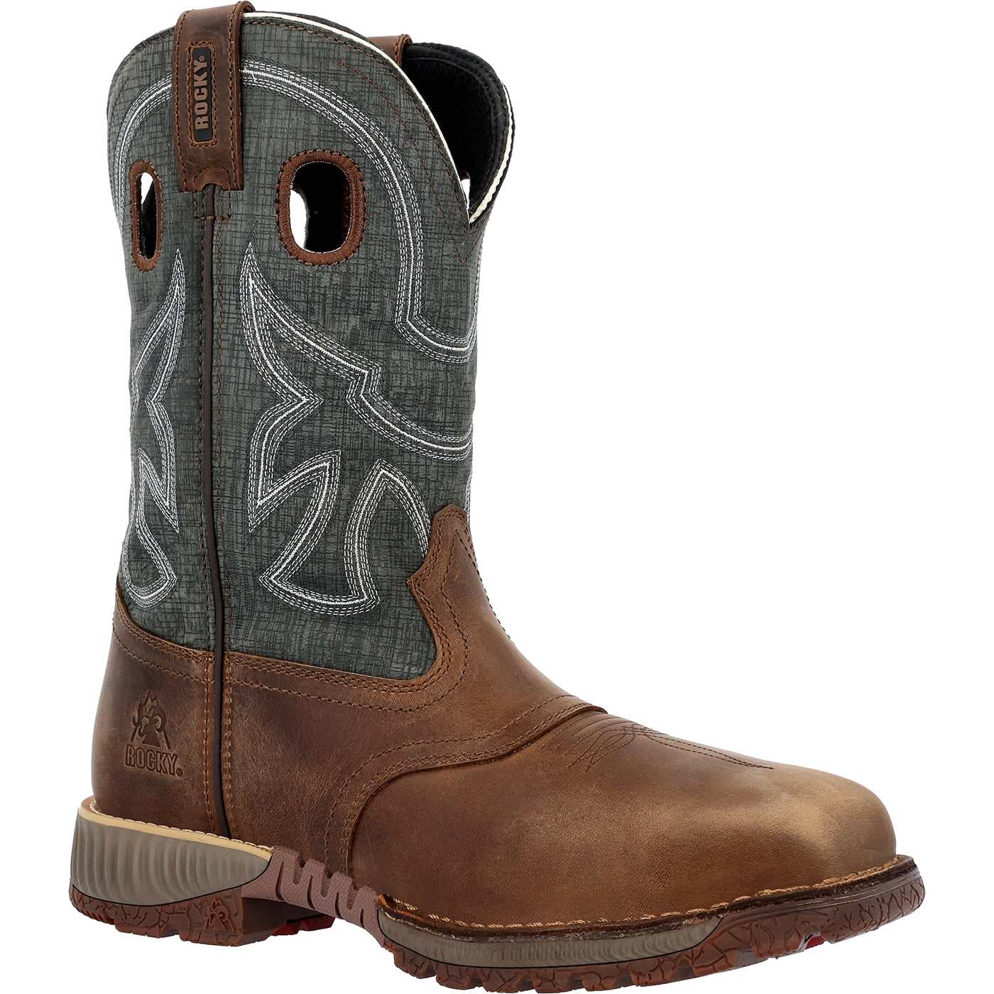 Rocky Hi Wire 11 Waterproof Western Boot Walmart
