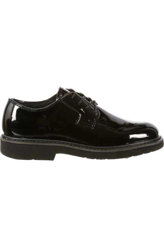 High-Gloss Dress Leather Oxford Shoe