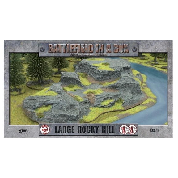 Battlefield in a Box: Large Rocky Hill