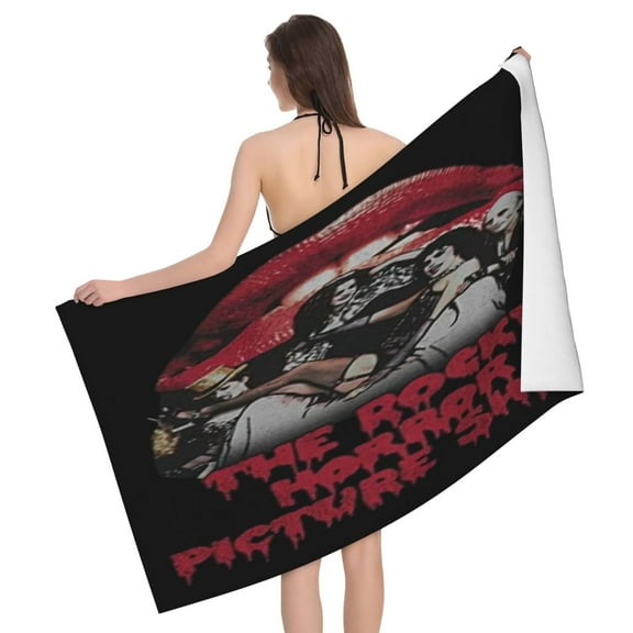 Rocky Horror Picture Show Bath Towel Washcloths Beach Towel Quick Dry Towel Microfiber Absorbent Bath Towel 32x52 In