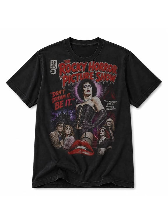 Rocky Horror Picture Show Comic T-Shirt, Sizes S-5XL, Gildan 5000