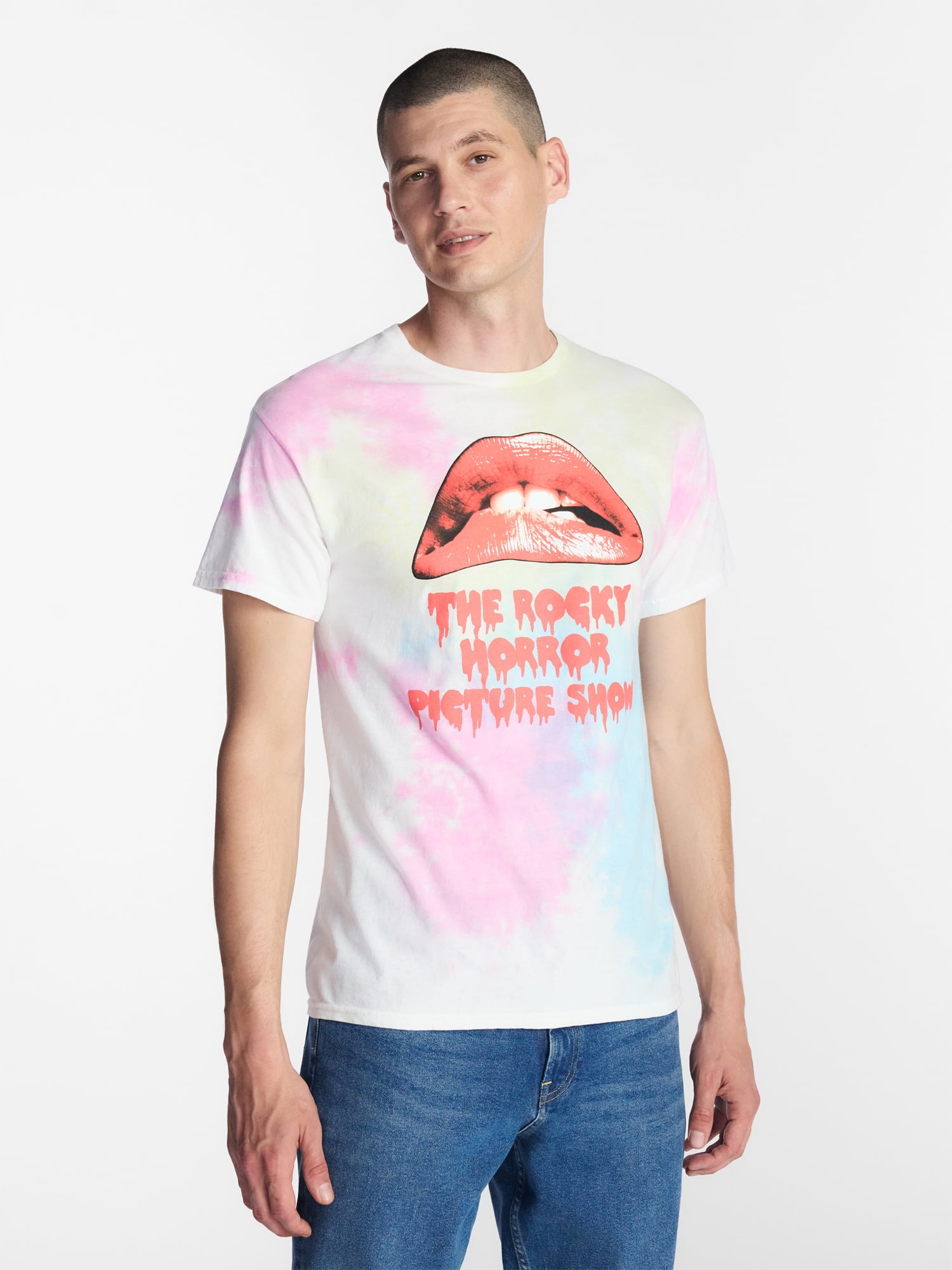 Rocky Horror Picture Show Men's and Big Men's Pride Graphic Tee, Men's Sizes S-3XL