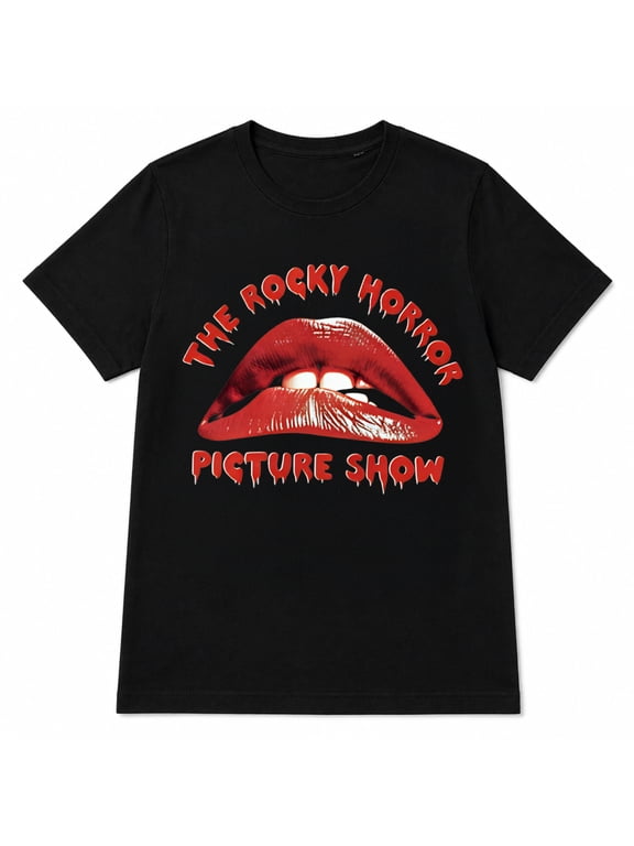 Rocky Horror Picture Show Women's Round Neck Short Sleeve Halloween T-Shirt