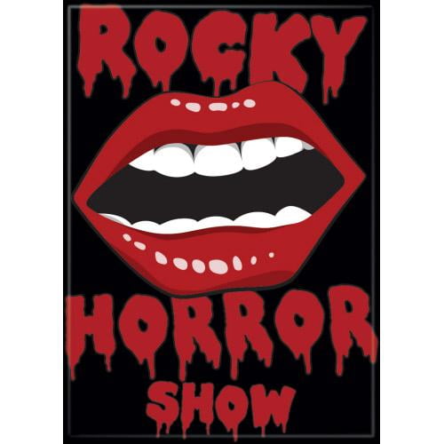 Rocky Horror Show Logo and Lips Refrigerator Magnets