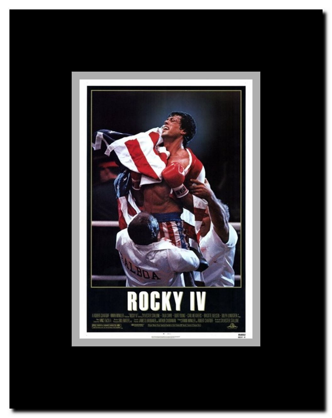 Rocky IV Framed Movie Poster