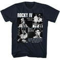 thumbnail image 1 of Rocky IV Photos Navy Adult T-Shirt, 1 of 2