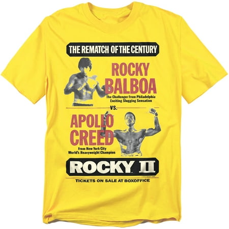 Rocky Ii T-Shirt Rematch Unisex Graphic Tee For Men & Women