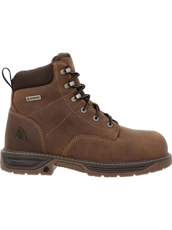IronClad Legend 6” Composite Toe Work Boot, Brown, Size 8.5(M)