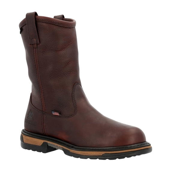 Rocky Men's Ironclad Pull On Waterproof Work Boot Steel Toe - RKK0385 11 EE US