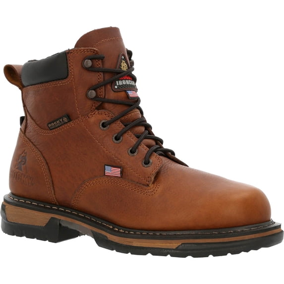 Rocky IronClad Waterproof Work Boots Size 8.5(M)