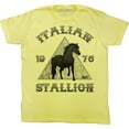thumbnail image 1 of Rocky Italian Stallion Yellow Heather T-Shirt, 1 of 2