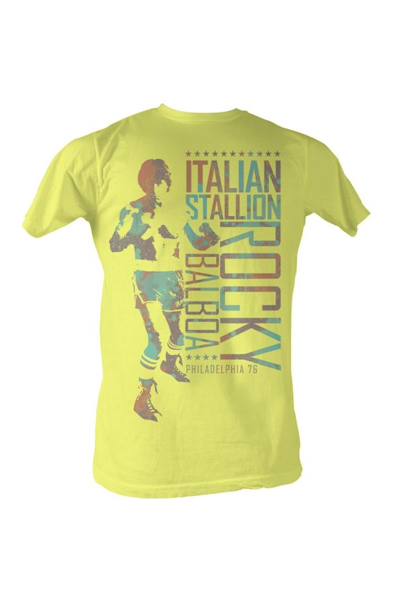 Rocky Italy Man Yellow Heather T-Shirt