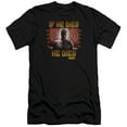 thumbnail image 1 of Rocky Iv Condolences Premium Adult Slim Fit 30/1 T-Shirt Black, 1 of 1