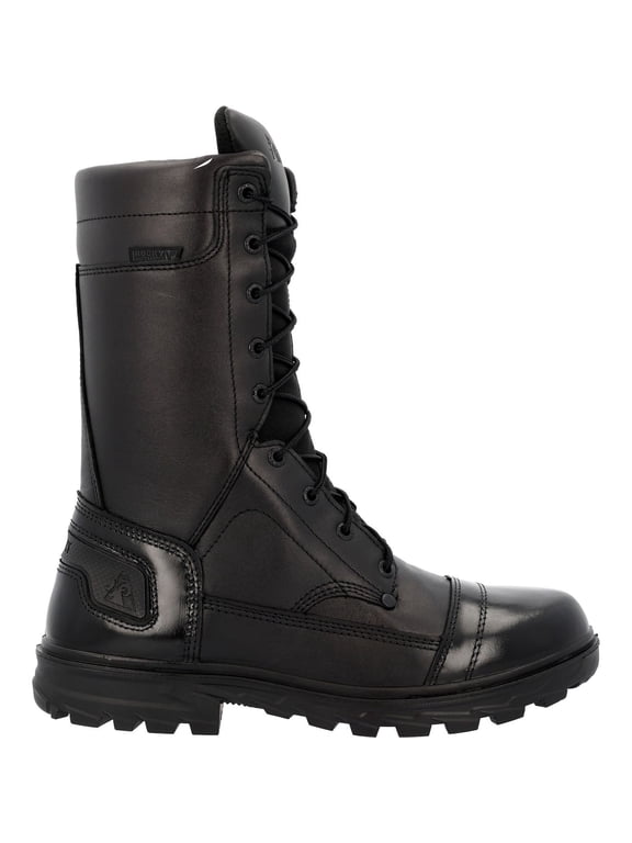 Jump Boot Pro 10" Public Service Boot, Black, Size 8(W)