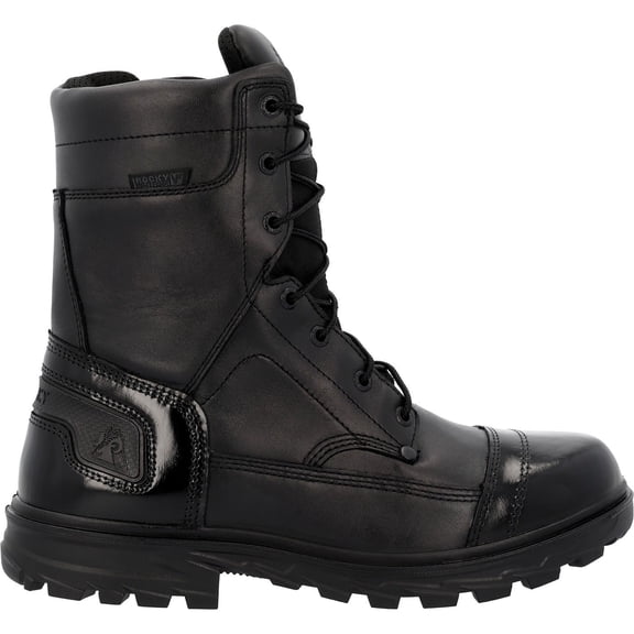 Rocky Jump Boot Pro Waterproof Public Service Boot, Black, Size 12(M)