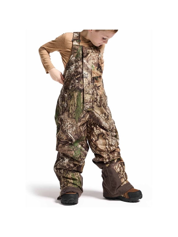Junior ProHunter Waterproof Insulated Bibs, Realtree Apx, Size X-Large(RAX)
