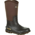 thumbnail image 1 of Rocky Kids' Core Rubber Outdoor Boot Dark Brown, 1 of 7