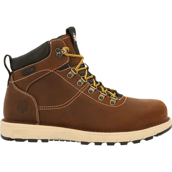 Rocky Legacy 32 Composite Toe Waterproof Work Boot, Brown, Size 12(W)