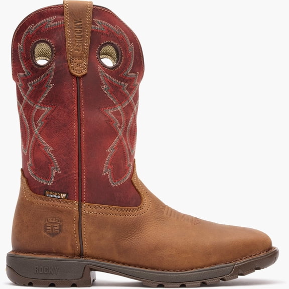 Rocky Legacy 32 Steel Toe Waterproof Western Boot