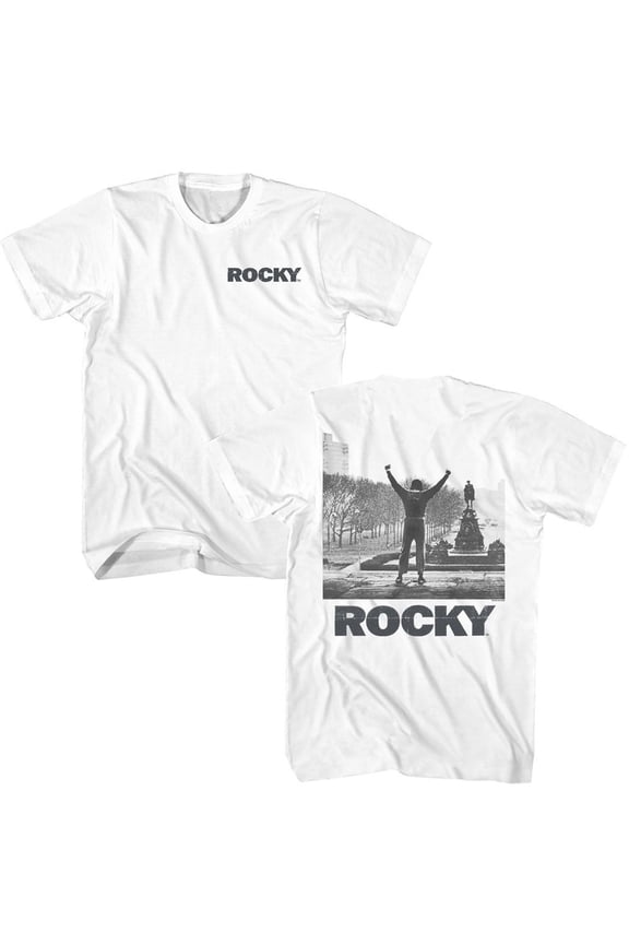 Rocky Logo White T-Shirt