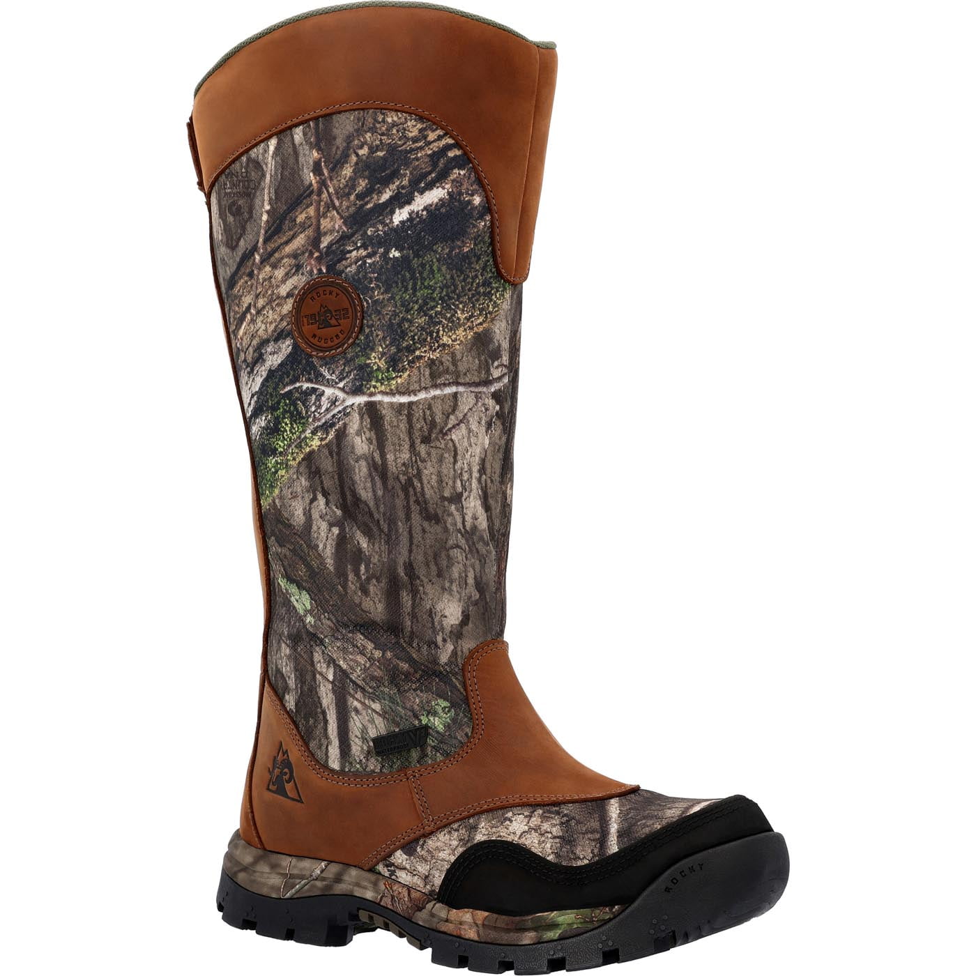 Rocky Lynx Snake Waterproof Zipper Pull On Snake Boot Walmart