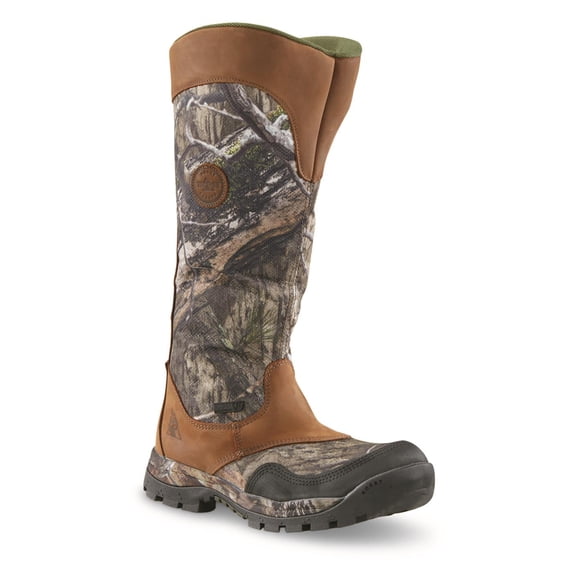 Rocky Lynx Snake Waterproof Zipper Pull-On Snake Boot