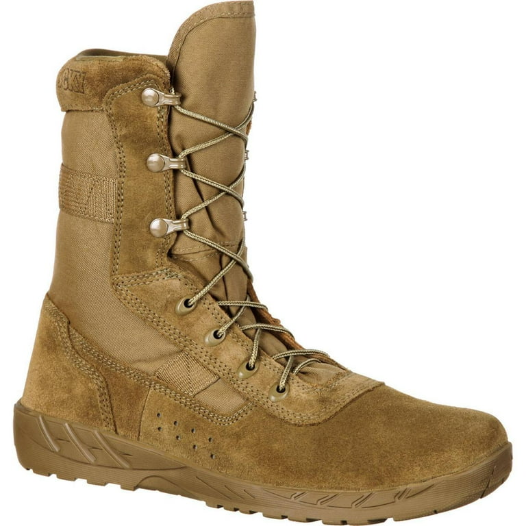 Rocky boots military coyote new arrivals