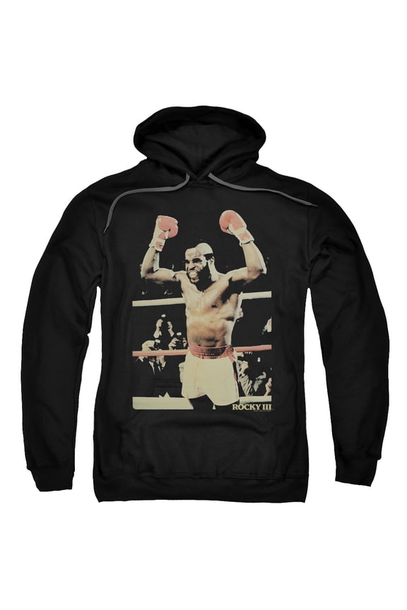 Men's Black Clubber Lang Pullover Hoodie-Small