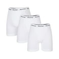 thumbnail image 1 of Rocky Men's Boxer Briefs COTTON BREATH-EASY FABRIC® Pouch Underwear 3-Pack White Medium, 1 of 6