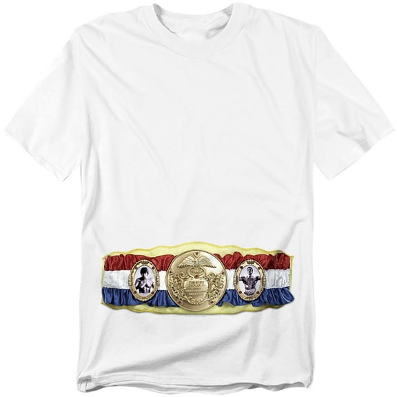 Rocky T-Shirt Championship Belt(Bottom Front) Unisex Graphic Tee For Men & Women