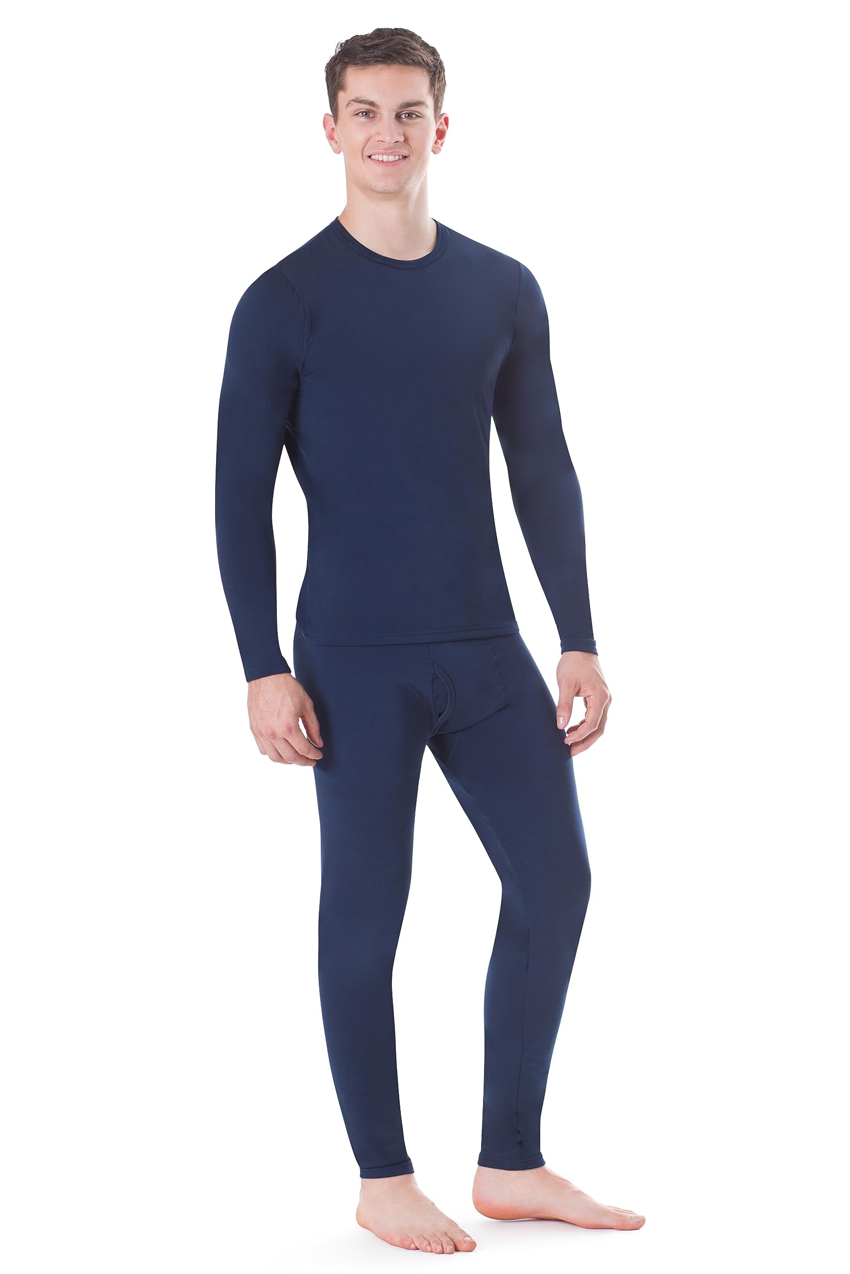 Rocky Men’s Thermal Underwear Set Insulated Top & Bottom Base Layer For