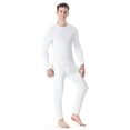 thumbnail image 1 of Rocky Men’s Thermal Underwear Set Insulated Top & Bottom Base Layer For Cold Weather, White 2X, 1 of 8