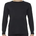 thumbnail image 1 of Rocky Men's Thermal Underwear Shirt Long Johns Top Base Layer for Cold Weather, Black Large, 1 of 7