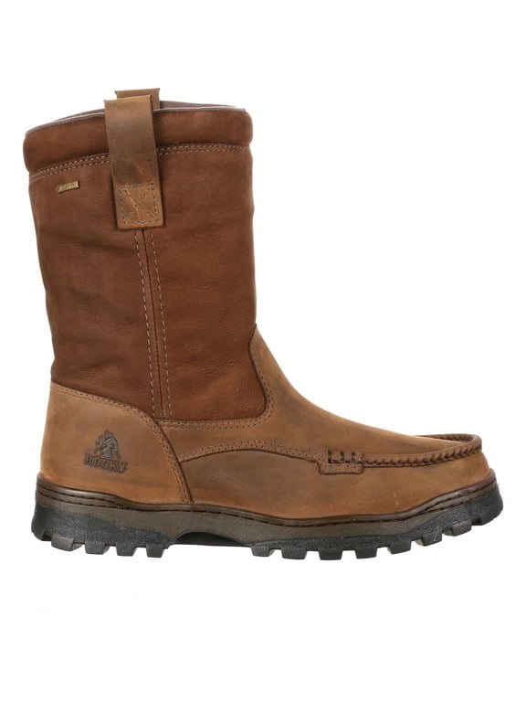 Outback GORE-TEX® Waterproof Wellington Boot, Brown, Size 9(W)