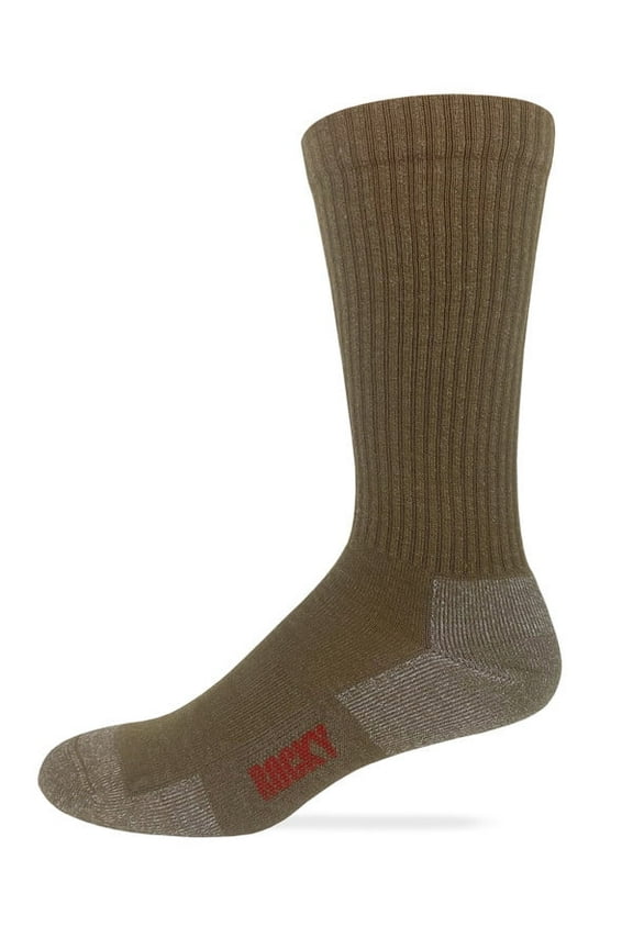 Mens All Season Lightweight Merino Wool Crew Boot Socks 1 Pair Pack