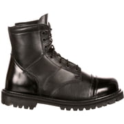 Rocky Side Zipper Jump Boot, Black, Size 13ME