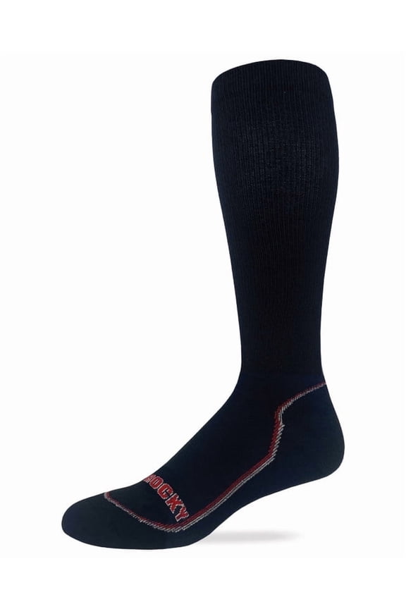 Mens Merino Wool Lightweight Year Round Tall Boot Socks 1 Pair Pack